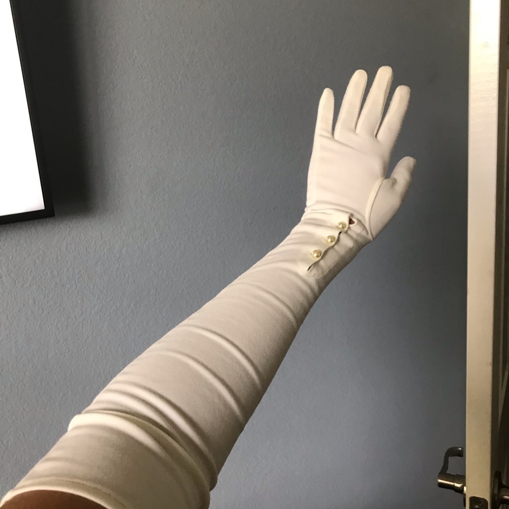 Vintage opera gloves